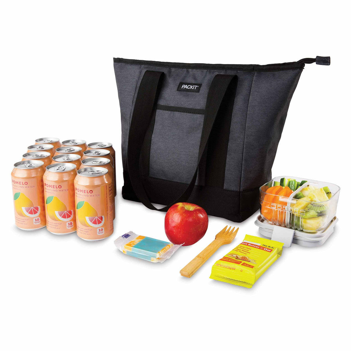 freezable-12-can-tote-cooler-n9 freezable-12-can-tote-cooler-city-charcoal-food-combo.jpg