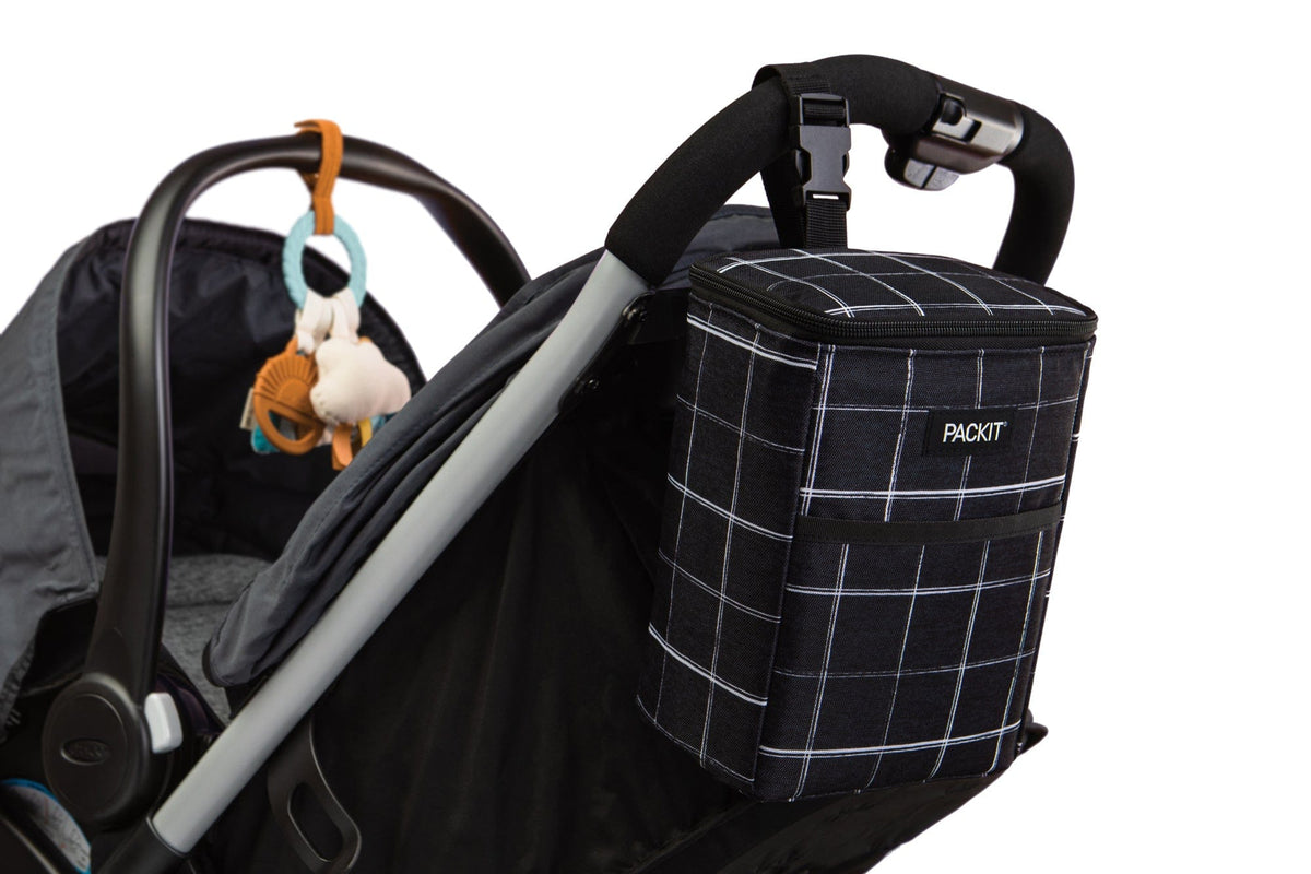 freezable-double-baby-bottle-bag-t0 freezable-double-baby-bottle-bag-black-grid-lifestyle-stroller.jpg